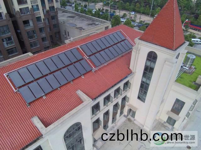 中房(fang)瑞緻4#地塊幼兒園太陽能熱水係統工程