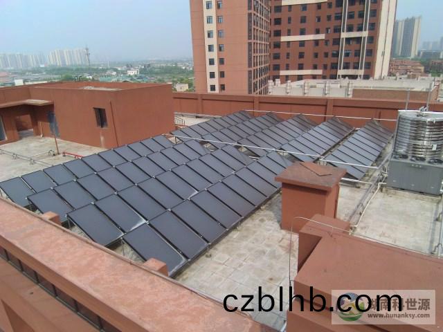 東瀾灣社區醫療用房太陽能熱(re)水(shui)係統工程