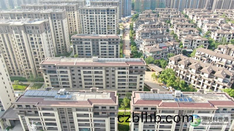 長沙大唐印象.禦府及幼兒(er)園項目太陽能熱水工程