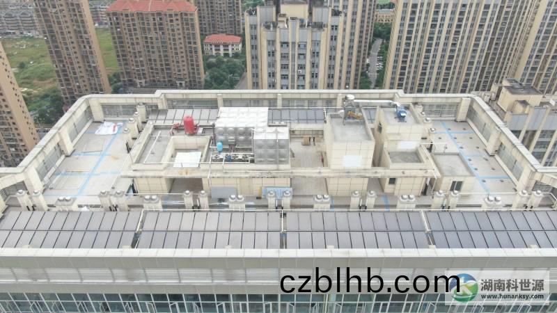 中房瑞緻小區6#地(di)塊商業樓酒店太陽(yang)能熱水係統工程(cheng)