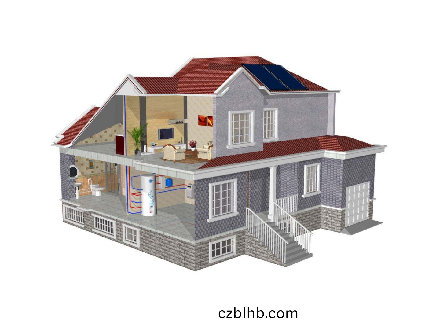 彆墅太陽能(neng)熱水方案