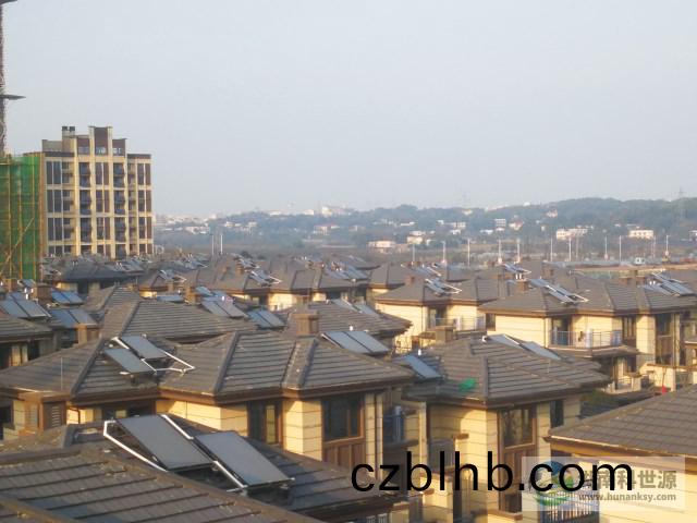 彆墅太陽能熱水工程