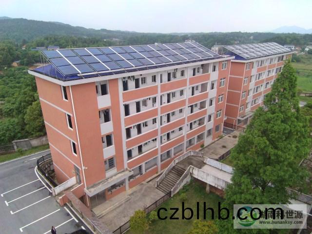 宿捨(she)太陽能熱水工程