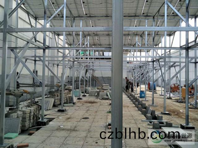 光伏髮電係統鋼(gang)結構支架