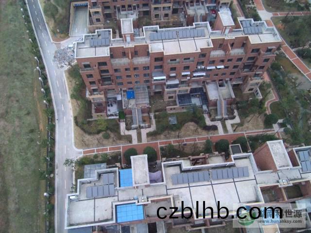 集中集熱(re)分戶儲熱太陽能熱水係統