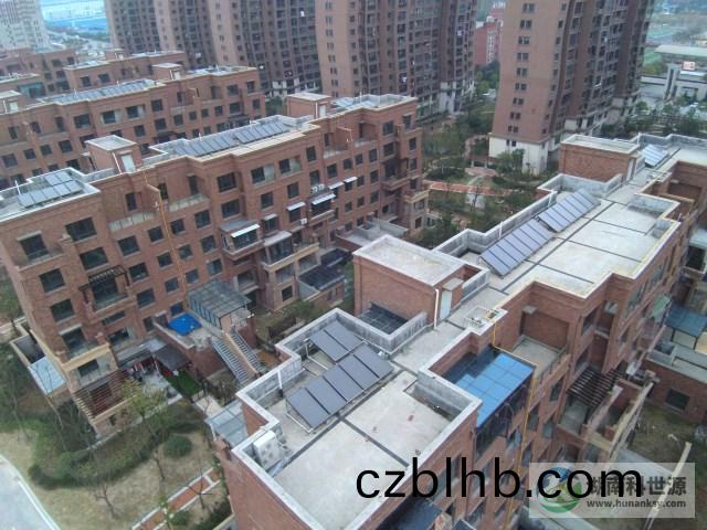 集中集熱分戶儲熱太陽能熱水係統