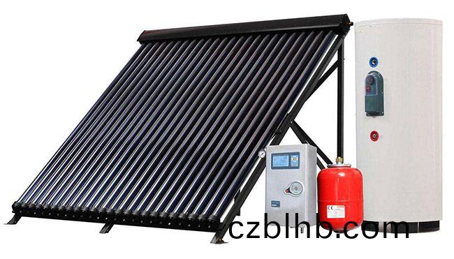 分體承壓強(qiang)製循環式太陽能熱(re)水係(xi)統