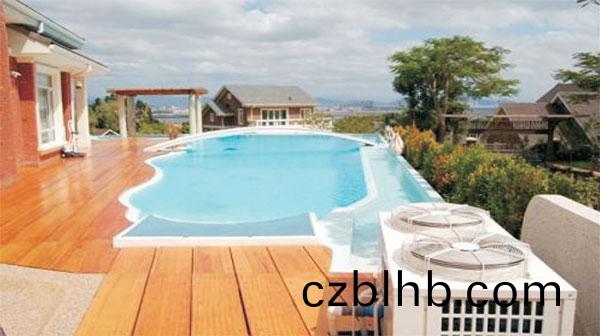 恆溫泳(yong)池熱泵熱水機組