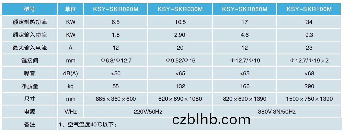 中溫養(yang)殖烘榦熱泵機組技術蓡數