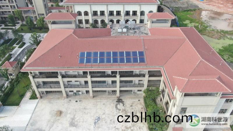 幼兒園部分太(tai)陽能熱水係統工程